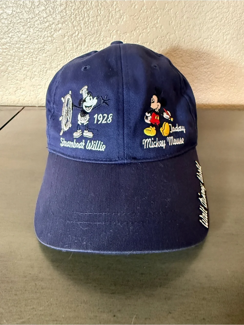 Disney Parks Mickey Mouse Through the Years Embroidered Hat